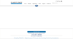 Desktop Screenshot of claritypacs.com